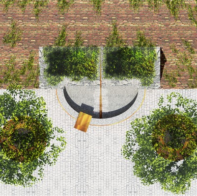 Rekonstrukce kašny u kostela