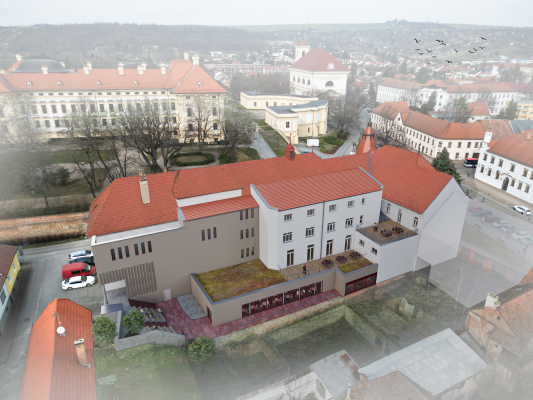 Vizualizace - ptačí perspektiva