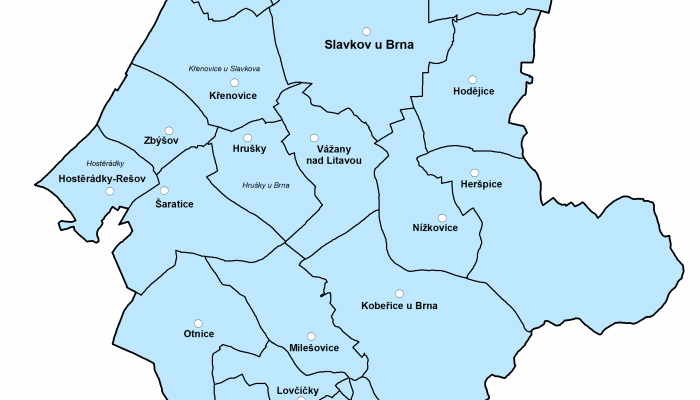 Územní studie krajiny správního obvodu ORP Slavkov u Brna