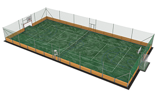 Multifunkční hřiště na Zlaté Hoře