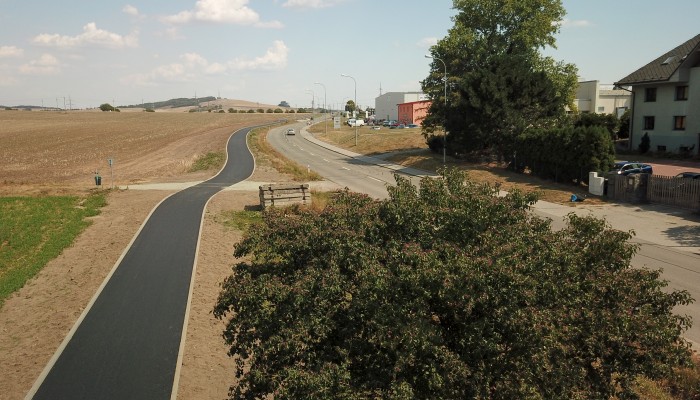 Cyklostezka Slavkov u Brna - Hodějice